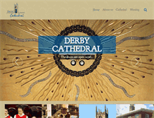 Tablet Screenshot of derbycathedral.org